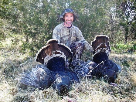 Mike with a Couple of Nice Jakes