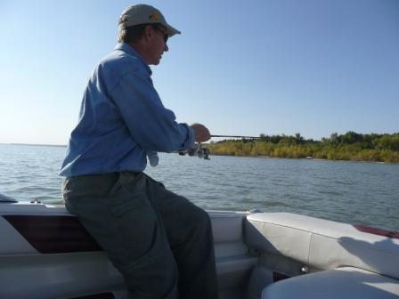 Gilliano Fishing the Big Water