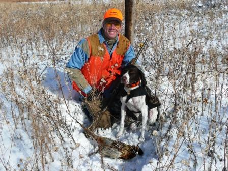 Kevin's First Pheasant at SLR