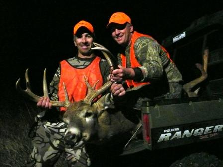 Mike and Jay with a Big Buck