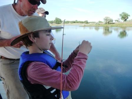 Andre fishing