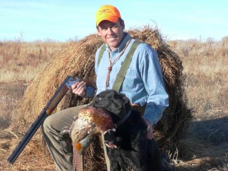 Trigger's First Pheasant at SLR