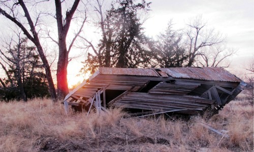 Old Sheep Herders Wagon