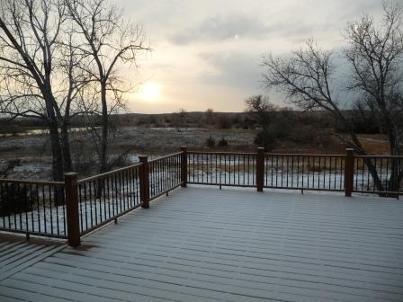 View from the deck